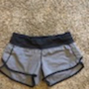 Lululemon size 4 grey shorts